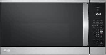 41OD57zTXdL.__AC_SY445_SX342_QL70_ML2_ LG MVEM1825F Over-the-Range Microwave Oven Review Sensor Cook Features and EasyClean Technology