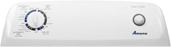 41jOQrWmSEL._AC_SL1000_-1 Review of AMANA NED4655EW Front Load Electric Dryer 6.5 Cu. Ft. Capacity