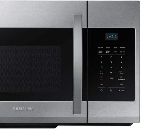 5115WZwNRFL._AC_SL1000_ Samsung ME17R7021ES Over-the-Range Microwave Review Stainless Steel Performance and Features