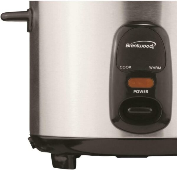 514OP7K0ML._AC_SL1248_ Review of Brentwood 5-Cup Rice Cooker Stainless Steel with One-Touch Operation
