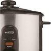 518uVVNQ-9L._AC_SL1248_ Review of Brentwood 5-Cup Rice Cooker Stainless Steel with One-Touch Operation