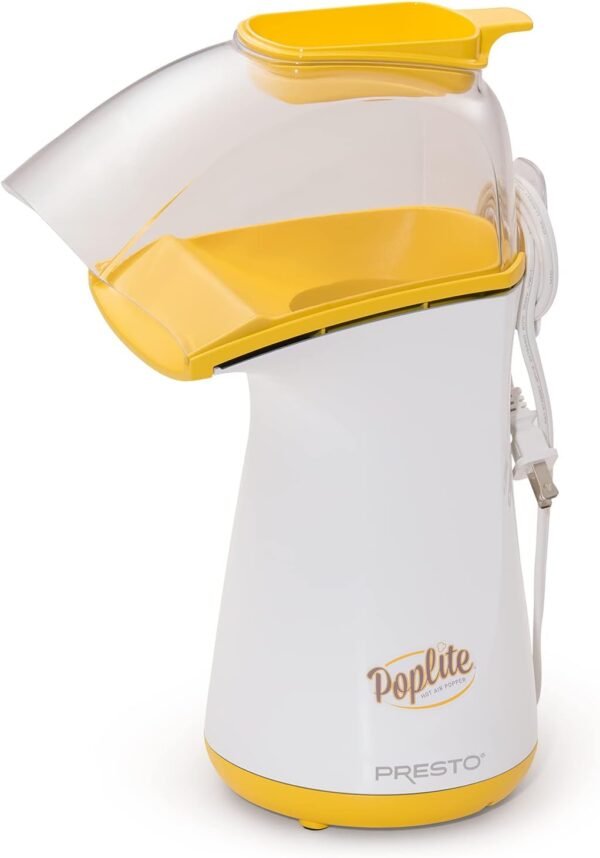 51DddaY-uxL._AC_SL1500_ Presto Poplite Hot Air Popcorn Popper review healthier snacking with efficient and fast performance