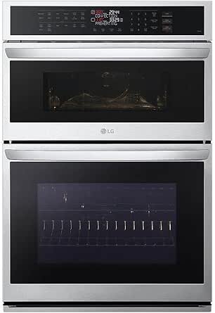 51dOoDBbXjL.__AC_SY445_SX342_QL70_ML2_ LG WCEP6423F electric wall oven review combining smart features and convection cooking