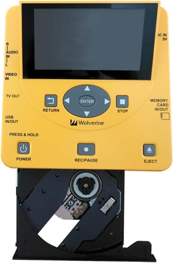 51m1R49aVeL._AC_SL1000_ Wolverine TransMedia review digitizer scanner for converting VHS and DVDs to digital