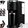 61B5zj3lgOL._AC_SL1500_ Review of KIDISLE Single Serve Coffee Maker with Travel Mug and 3-in-1 Brewing