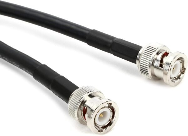 61N84ncFvpL._AC_SL1500_ Shure UA825 Extension Cable Review 25 Feet BNC-BNC RG8X Coaxial Performance