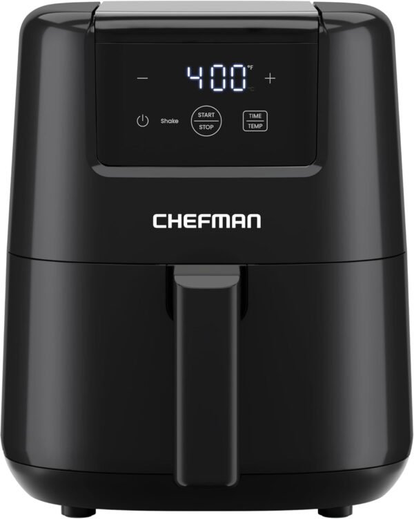 61Rp4cDsFxL._AC_SL1500_ Chefman 2 Qt Mini Air Fryer review compact design and healthy cooking features