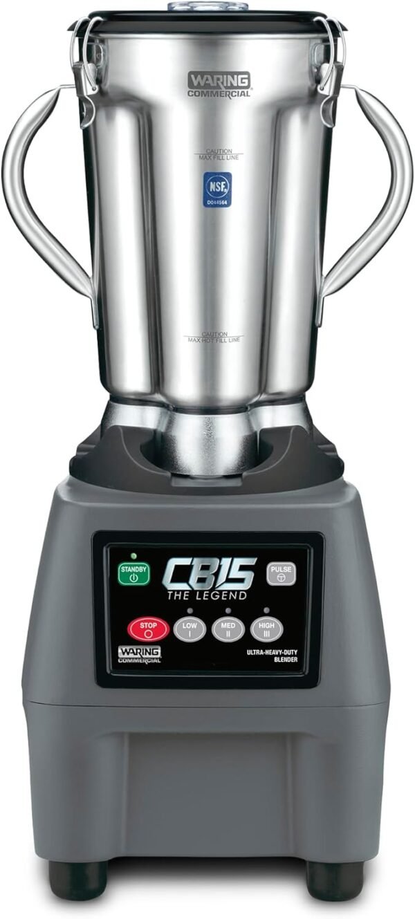 61WhGCfxeEL._AC_SL1500_ Waring CB15 Countertop Blender review exploring powerful performance and durable stainless steel design