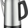 61dt5H0upEL._AC_SL1500_ Cuisinart Classic 12 Cup Percolator PRC-12N Stainless Steel review for coffee lovers
