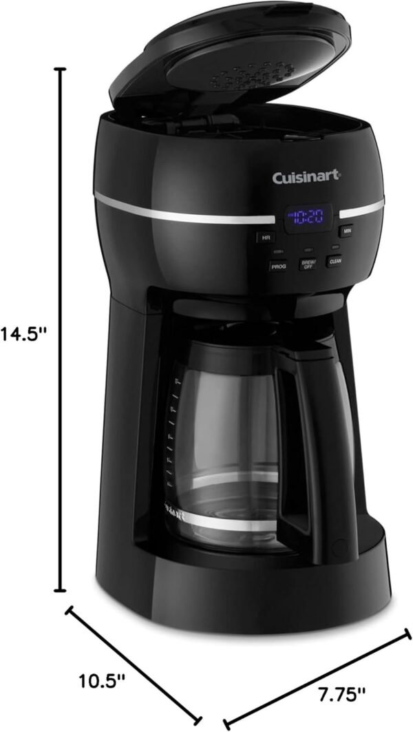 61gYxalHA1L._AC_SL1500_ Cuisinart 12 Cup Coffeemaker DCC-1500TG Review Modern Design and Programmable Features