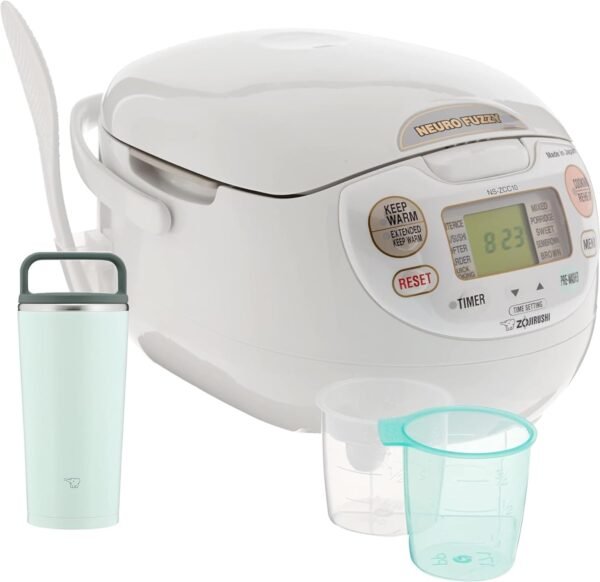 61hR2CqvuIL._AC_SL1500_ Zojirushi NS-ZCC10 Rice Cooker review Neuro Fuzzy technology for perfect cooking