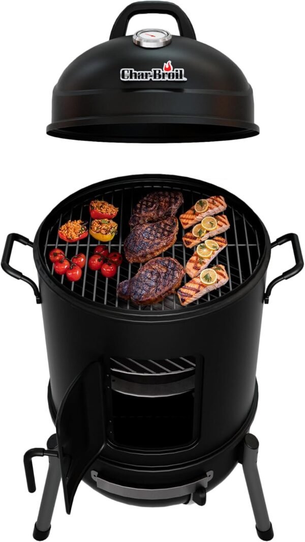 61tspzpVI5L._AC_SL1500_ Char-Broil Bullet Charcoal Smoker review durable and innovative features explained