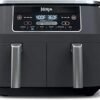 61ziVIzHUjL.__AC_SX300_SY300_QL70_ML2_ Ninja DZ201 Foodi 2-Basket Air Fryer review 6-in-1 features and performance tested