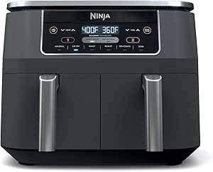 61ziVIzHUjL.__AC_SX300_SY300_QL70_ML2_ Ninja DZ201 Foodi 2-Basket Air Fryer review 6-in-1 features and performance tested