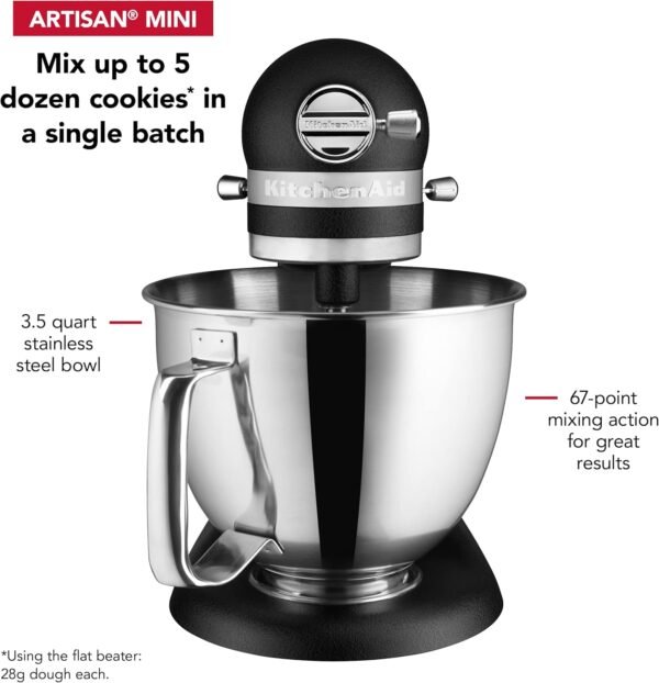 71-4EhsO5TL._AC_SL1500_ KitchenAid Artisan Mini 3.5 Quart Stand Mixer review for home kitchens