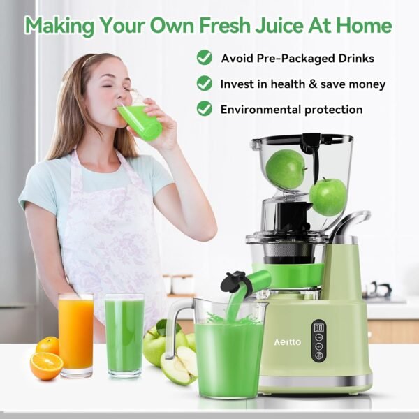 717an5wsYfL._AC_SL1500_ Review of Aeitto Cold Press Juicer Best for Fruits and Vegetables