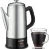 718ANc8aIZL._AC_SL1500_ Cuisinart Classic 12 Cup Percolator PRC-12N Stainless Steel review for coffee lovers
