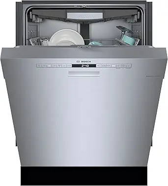 71BEuL5WafL.__AC_SY445_SX342_QL70_FMwebp_ Bosch SHE53B75UC 300 Series Smart Built-In Dishwasher review stainless steel features analyzed
