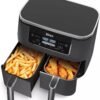 71DD761ARzL._AC_SL1500_ Ninja DZ201 Foodi 2-Basket Air Fryer review 6-in-1 features and performance tested