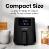 71FYKUwbyrL._AC_SL1500_ Chefman 2 Qt Mini Air Fryer review compact design and healthy cooking features