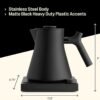 71GytiF28pL._AC_SL1500_ Fellow Stagg EKG Pro Electric Kettle Review Precise Temperature Control and Stylish Design