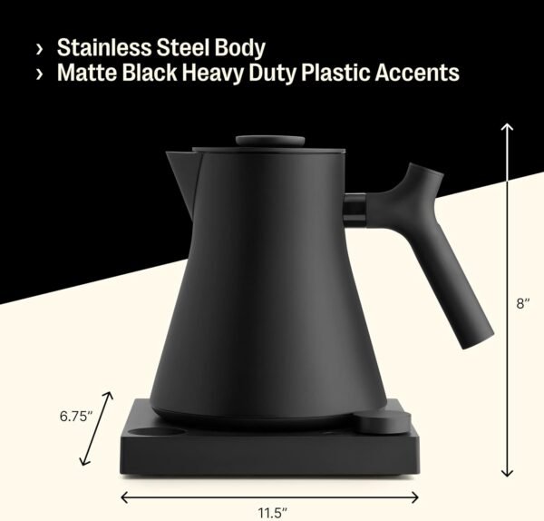71GytiF28pL._AC_SL1500_ Fellow Stagg EKG Pro Electric Kettle Review Precise Temperature Control and Stylish Design