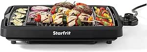 71SOEp4NrwL.__AC_SX300_SY300_QL70_ML2_ Starfrit The Rock Indoor Smokeless Electric BBQ Grill review for hassle-free indoor cooking