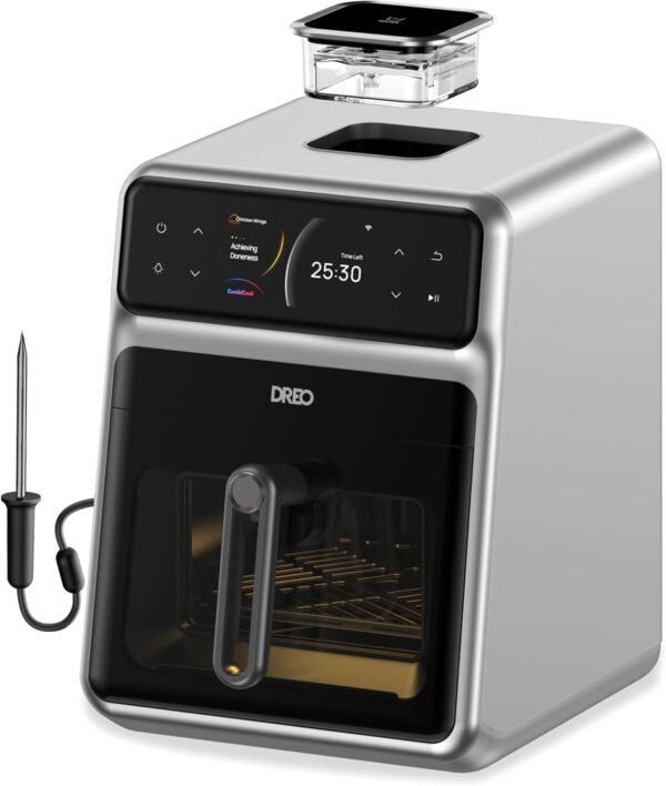 71T3daFqM0L._AC_SL1500_ Dreo ChefMaker Air Fryer review Smart cooking with precision and versatility