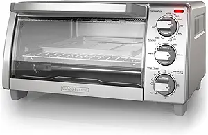 71d9Mc5sRgL.__AC_SX300_SY300_QL70_FMwebp_ BLACK+DECKER 4-Slice Toaster Oven TO1475SSD Review Efficient Cooking with Natural Convection