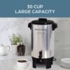 71eahrVoqHL._SL1500_ West Bend Coffee Urn 30-Cup Review Efficient Brewing with Automatic Temperature Control