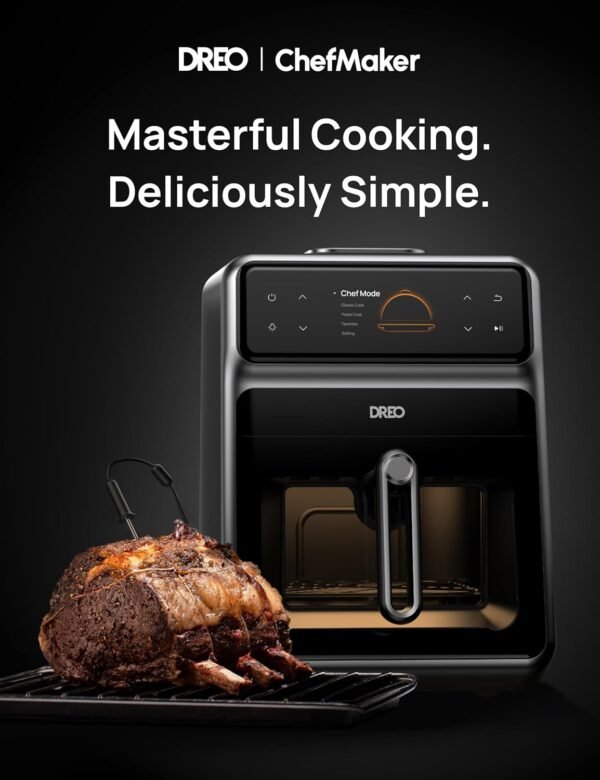 71i-9pqe5NL._AC_SL1500_ Dreo ChefMaker Air Fryer review Smart cooking with precision and versatility