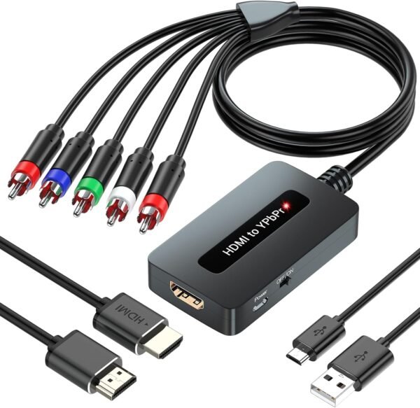 71jiEacGGHL._AC_SL1500_ HDMI to Component Converter Generic review 1080P performance for traditional TVs