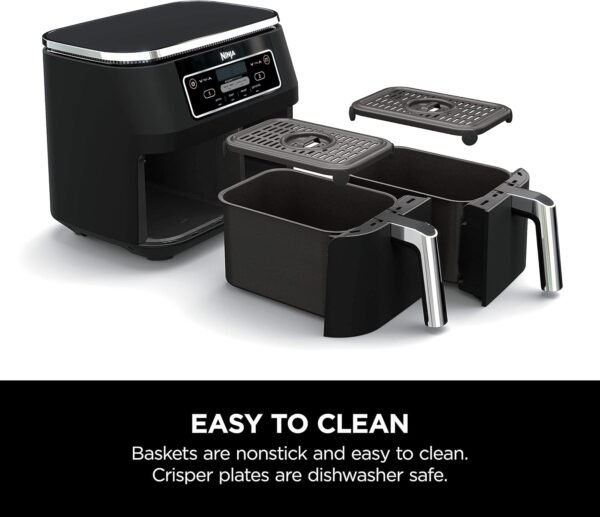 71lbs2A4GES._AC_SL1500_ Ninja DZ100 Air Fryer Review DualZone Technology for Perfect Multi-Cooking