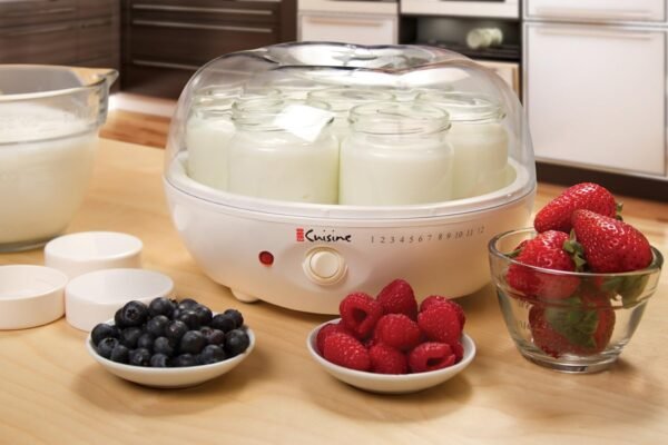 71lolsrozGL._AC_SL1500_ Euro Cuisine YM80 Yogurt Maker review Create Probiotic-Rich Homemade Yogurt Easily with Glass Jars