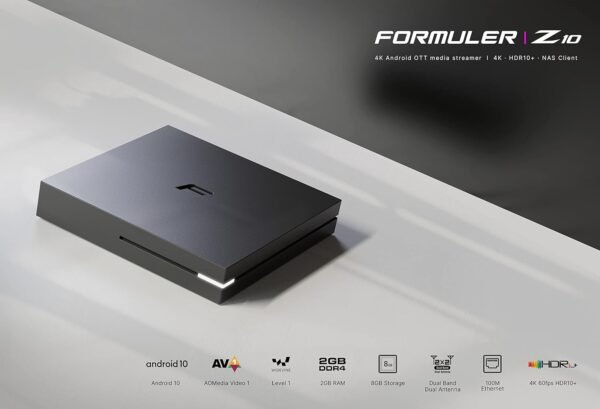 71nLoC2Q6L._AC_SL1500_ Formuler Z10 Streaming Media Player review 4K performance and Android 10 features