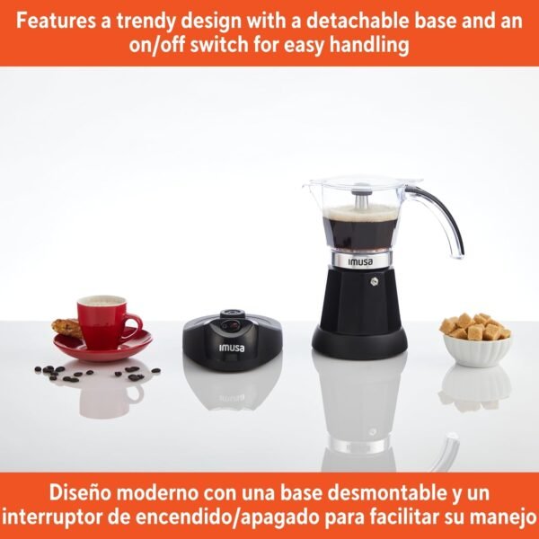 71o1TMdWsBL._AC_SL1500_ Imusa Electric Espresso Maker review versatile coffee brewing for home and office use