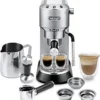 71qNudnQ-nL.__AC_SX300_SY300_QL70_FMwebp_ De'Longhi Dedica Arte Espresso Machine review compact design and latte art perfection