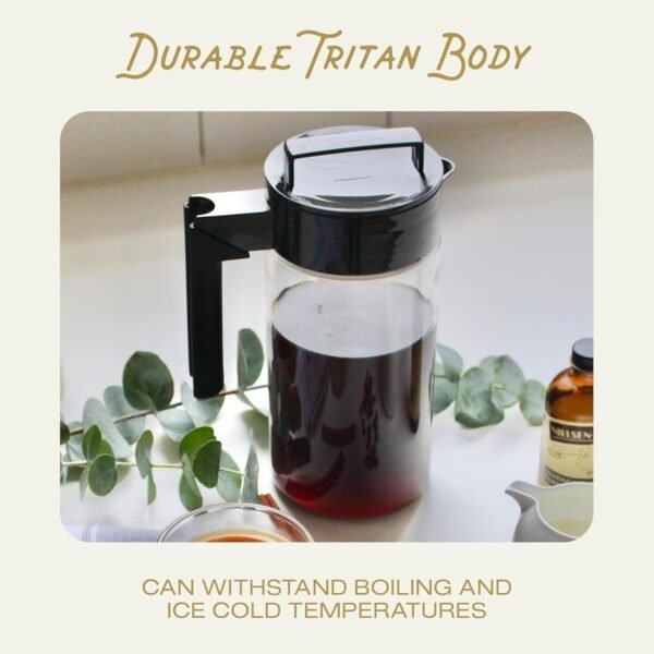 71u5-qJa76L._AC_SL1500_ Takeya Cold Brew Coffee Maker Review Durable BPA-Free Pitcher with Airtight Seal
