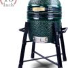 71xhl2mbQgS._AC_SL1500_ Ceramic Kamado Charcoal BBQ Grill Review London Sunshine 15" Smoker with Stainless Grates