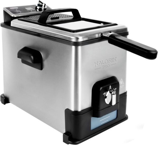 71y9rdK79EL._AC_SL1500_ Kalorik Pro Deep Fryer review 4.2 Quart with Oil Filtration System