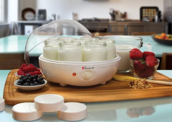 810G94xdBsL._AC_SL1500_ Euro Cuisine YM80 Yogurt Maker review Create Probiotic-Rich Homemade Yogurt Easily with Glass Jars