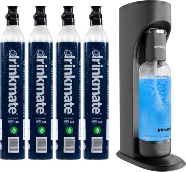 81C6CvdDgDL._AC_SL1500_ Drinkmate OmniFizz sparkling beverage maker review carbonates soda, water, and drinks effortlessly