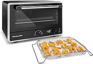 81KY55ze5nL.__AC_SX300_SY300_QL70_FMwebp_ KitchenAid Digital Air Fry Countertop Oven KCO124BM review for versatile cooking options