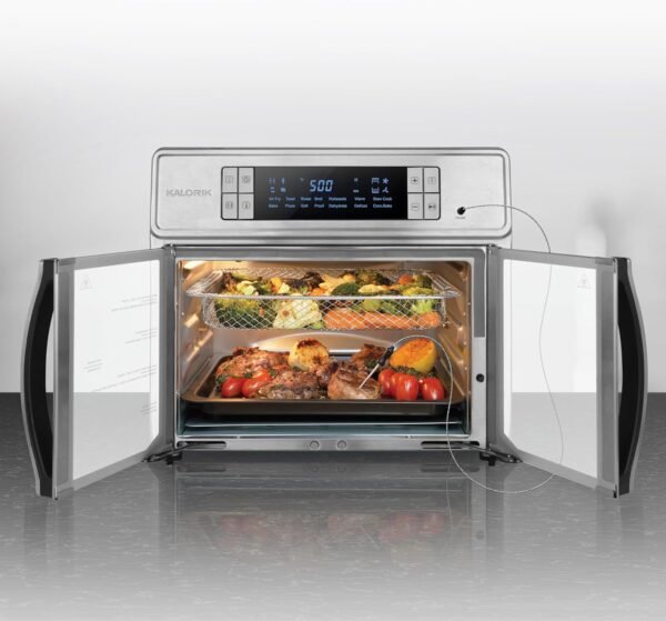 81Km402FDRL._AC_SL1500_ Kalorik Air Fryer Oven MAXX Review Ultimate 26-Quart Flex Trio Performance and Features