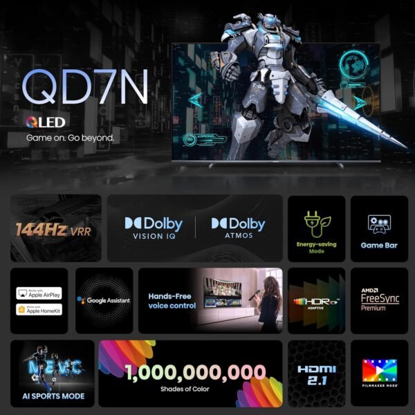 81U4fhSEL._AC_SL1500_ Hisense 100QD7N QLED 4K Smart TV Review Vibrant Colors and Gaming Features