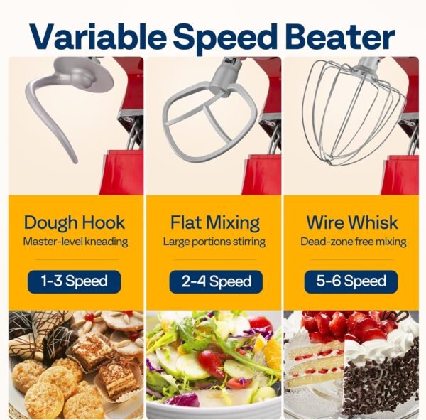 81XQQtEYCL._AC_SL1500_ VIVOHOME 9 in 1 Stand Mixer Review Versatile Kitchen Tool for Baking