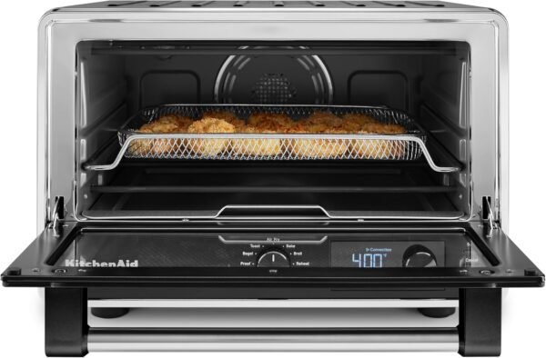 81bG0vAdM9L._AC_SL1500_ KitchenAid Digital Air Fry Countertop Oven KCO124BM review for versatile cooking options