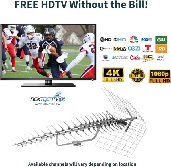 81e4IdTIpsL._AC_SL1500_ Antennas Direct Yagi 91XG TV Antenna Review High Gain for 70+ Mile Range