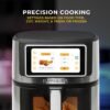 81i767fd2L._AC_SL1500_ Kalorik Air Fryer Review Vivid Touch 7 Quart with 200 Cooking Presets