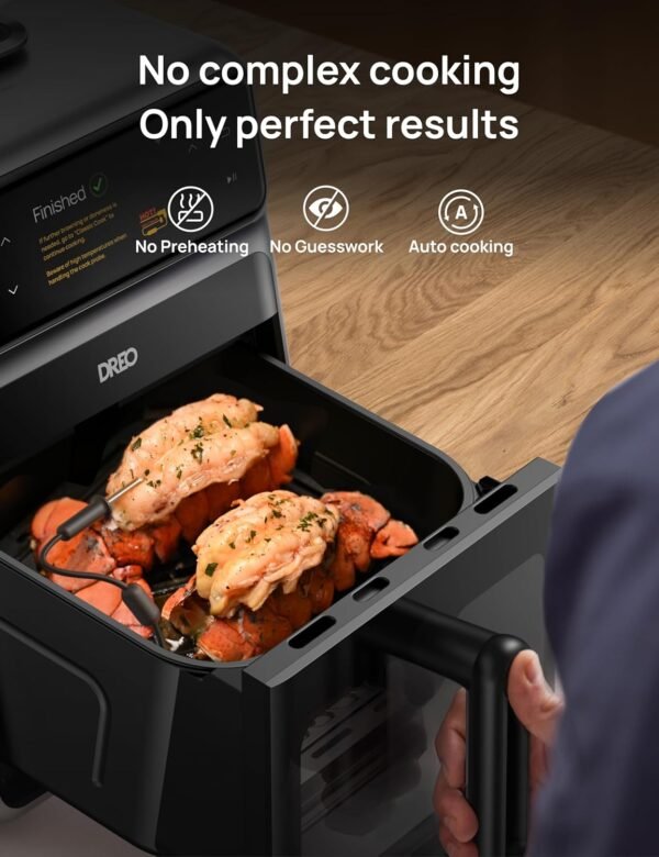 81nvtEUIqYL._AC_SL1500_ Dreo ChefMaker Air Fryer review Smart cooking with precision and versatility